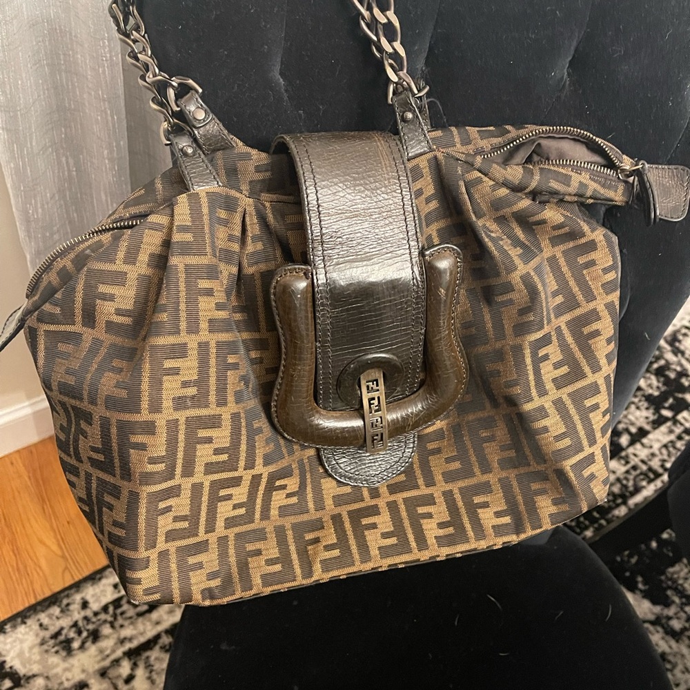 Authentic vintage Fendi handbag